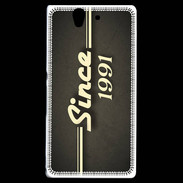 Coque Sony Xperia Z Since 1991 gris
