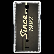 Coque Sony Xperia T Since 1992 gris