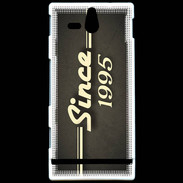Coque Sony Xperia U Since 1995 gris