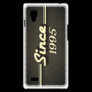Coque LG Optimus L9 Since 1995 gris