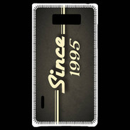 Coque LG Optimus L7 Since 1995 gris