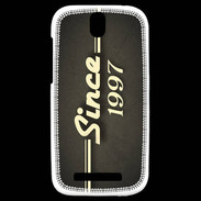 Coque HTC One SV Since 1997 gris