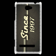 Coque HTC Windows Phone 8S Since 1997 gris