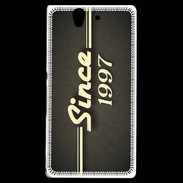 Coque Sony Xperia Z Since 1997 gris