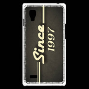 Coque LG Optimus L9 Since 1997 gris