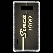 Coque LG Optimus L7 Since 1999 gris
