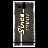 Coque Sony Xperia U Since 2000 gris