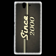 Coque Sony Xperia Z Since 2000 gris