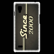 Coque LG Optimus L9 Since 2000 gris