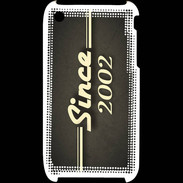 Coque iPhone 3G / 3GS Since 2002 gris