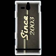 Coque Sony Xperia U Since 2003 gris