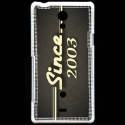 Coque Sony Xperia T Since 2003 gris