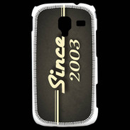 Coque Samsung Galaxy Ace 2 Since 2003 gris