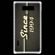 Coque LG Optimus L7 Since 1994 gris
