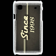 Coque Samsung Galaxy S Since 1998 gris