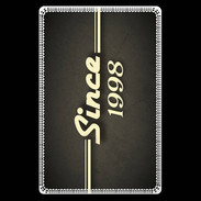 Etui carte bancaire Since 1998 gris