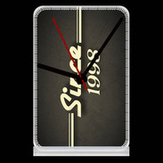 Pendule de bureau Since 1998 gris