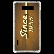 Coque LG Optimus L7 Orange since 1955