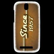 Coque HTC One SV Orange since 1957