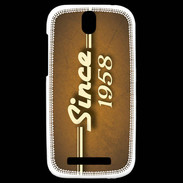 Coque HTC One SV Orange since 1958