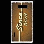 Coque LG Optimus L7 Orange since 1959