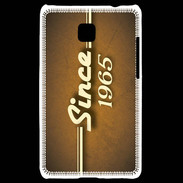Coque LG Optimus L3 II Orange since 1965