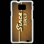 Coque Samsung Galaxy S2 Orange since 1963