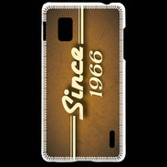 Coque LG Optimus G Orange since 1966