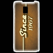 Coque LG P990 Orange since 1967