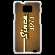 Coque Samsung Galaxy S2 Orange since 1971