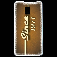 Coque LG P990 Orange since 1971