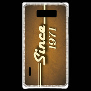Coque LG Optimus L7 Orange since 1971
