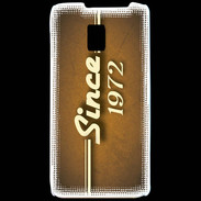 Coque LG P990 Orange since 1972