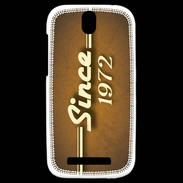 Coque HTC One SV Orange since 1972