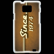 Coque Samsung Galaxy S2 Orange since 1974