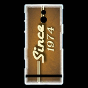 Coque Sony Xperia P Orange since 1974