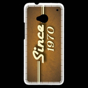 Coque HTC One Orange since 1970