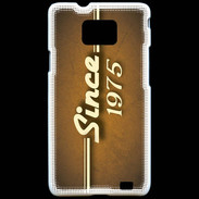 Coque Samsung Galaxy S2 Orange since 1975