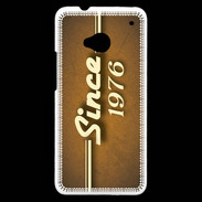 Coque HTC One Orange since 1976