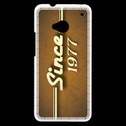 Coque HTC One Orange since 1977