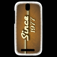 Coque HTC One SV Orange since 1977