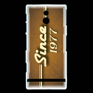 Coque Sony Xperia P Orange since 1977