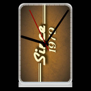 Pendule de bureau Orange since 1979