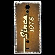 Coque Sony Xperia T Orange since 1978