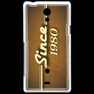 Coque Sony Xperia T Orange since 1980