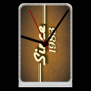 Pendule de bureau Orange since 1983