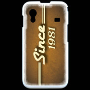Coque Samsung ACE S5830 Orange since 1981