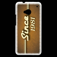 Coque HTC One Orange since 1981