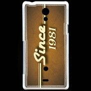 Coque Sony Xperia T Orange since 1981
