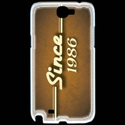 Coque Samsung Galaxy Note 2 Orange since 1986